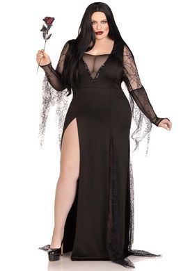 Костюм Мортиши Аддамс Leg Avenue Sexy Spooky Morticia 3X&ndash;4X
