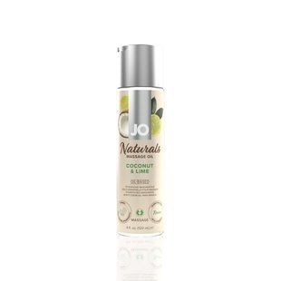 Масажна олія JO Naturals Кокос і лайм 120мл SO6164 фото