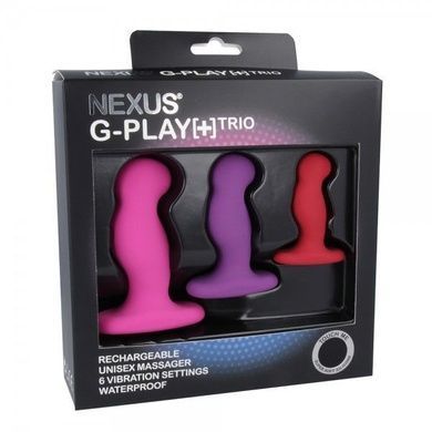 Набор вибромассажеров простаты Nexus G-Play Trio Plus SO2142 фото