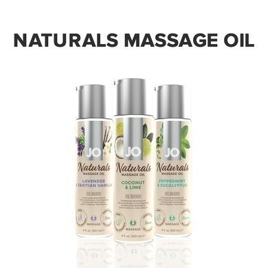 Масажна олія JO Naturals Кокос і лайм 120мл SO6164 фото