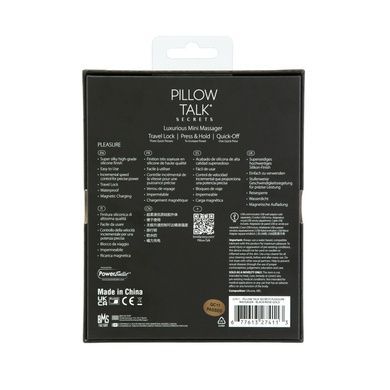 Вибромассажер Pillow Talk Secrets Pleasure Clitoral Vibrator Wand SO8244 фото