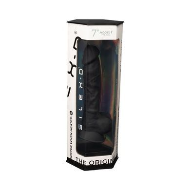 Фалоімітатор SilexD Johnny Black діаметр 3,8см SO2861 фото