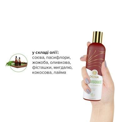 Массажное масло JO DONA Reinvigorate Coconut&Lime 120 мл SO2622 фото