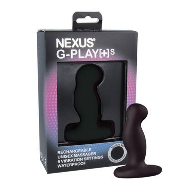 Вибромассажер простаты Nexus G-Play Plus S Black GPS001 фото