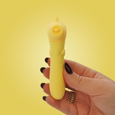 Вибратор-единорожка Unihorn USB Bullet - Bean Blossom, виброшар, USB-зарядка SX2857 фото