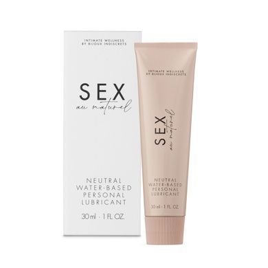 Змазка на водній основі Bijoux Indiscrets Sex au Naturel 30 мл SO5895 фото
