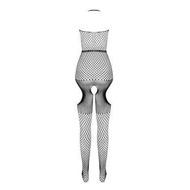 Бодістокінг з імітацією панчох Passion BS079 black One size
