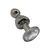 Анальна пробка Wooomy Lollypop Double Ball Metal Plug L SO7421 фото
