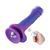 Фалоімітатор з вібрацією для секс-машин Hismith Purple Silicone Dildo with Vibe SO6212 фото