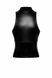 Топ Noir Handmade F324 Glam wetlook top with vinyl corset - L