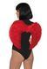 Крылья дьяволицы Leg Avenue devil wings Red, настоящие перья