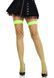 Панчохи у велику сітку Leg Avenue Fence Net Thigh Highs Neon Green, one size