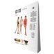 Бодістокінг з декольте Passion BS088 white, імітація корсетної шнурівки One size