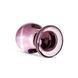 Стеклянная анальная пробка Gildo Pink Glass Buttplug SO4421 фото 2