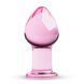 Стеклянная анальная пробка Gildo Pink Glass Buttplug SO4421 фото 1