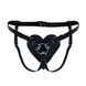 Трусики для страпону Feral Feelings Hearts Strap-on Belt Black SO9417 фото 1