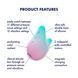 Вакуумный стимулятор Satisfyer Mermaid Vibes Mint/Pink SX1209 фото 4