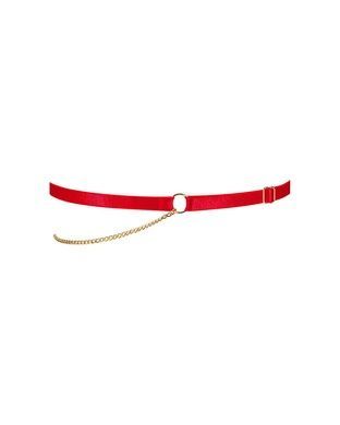 Гартер Obsessive Ingridia garter O/S, красный
