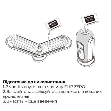Мастурбатор Tenga Flip Zero Gravity White SO6236 фото