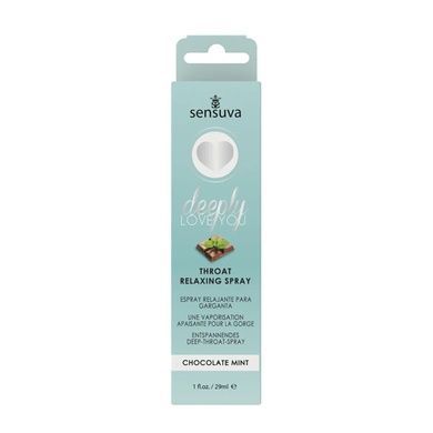 Спрей для оральних пестощів Sensuva Deeply Love You Chocolate Mint 29 мл SO3193 фото