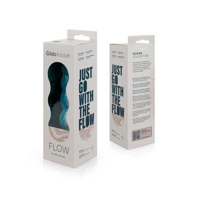Стеклянный дилдо Gildo Ocean Flow SO8892 фото