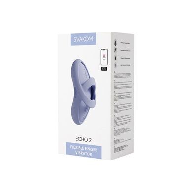 Клиторальный вибратор Svakom Echo 2 Sky Blue SX2448 фото