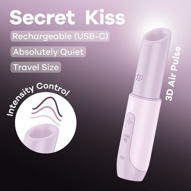 Вакуумний стимулятор Satisfyer Secret Kiss SX2163 фото