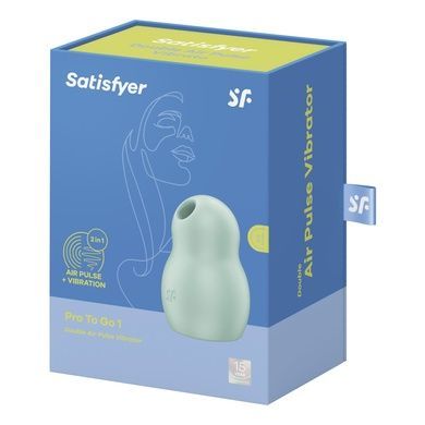 Вакуумный стимулятор Satisfyer Pro To Go 1 Mint SO7799 фото