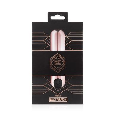 Вибропуля Rosy Gold Nouveau Bullet Vibrator SO4593 фото