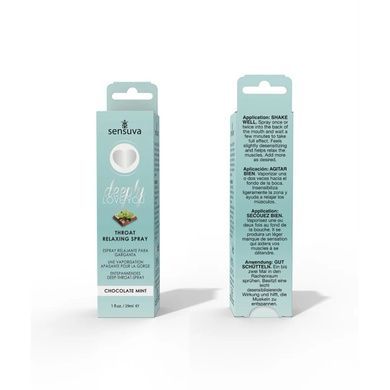 Спрей для оральних пестощів Sensuva Deeply Love You Chocolate Mint 29 мл SO3193 фото