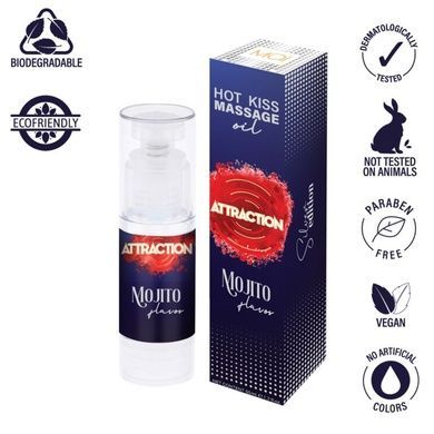 Массажное масло съедобное MAI Attraction Мохито 50 мл SO6053 фото