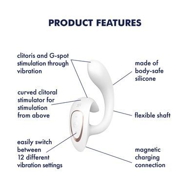 Вибратор Satisfyer G for Goddess 1 White SX0576 фото