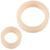 Набор эрекционных колец Doc Johnson Platinum Premium Silicone &mdash; The C-Rings &mdash; White SO4919 фото