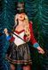 Костюм циркачки Leg Avenue Ringmaster Costume S, сукня, капелюх