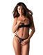 Комплект Obsessive Nutris 2-pcs crotchless set XL/2XL