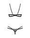 Комплект Obsessive Nutris 2-pcs crotchless set XL/2XL