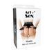 Шкіряний пояс з наручниками Art of Sex Kasta L-2XL чорний SO8297 фото 3