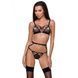 Бюстгальтер-стрепи Passion Exclusive MEGGY BRA S/M, black