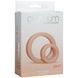 Набор эрекционных колец Doc Johnson Platinum Premium Silicone &mdash; The C-Rings &mdash; White SO4919 фото 2