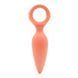 Анальна вібропробка KISTOY Orville Orange 3 см SO3630 фото 2