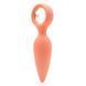 Анальна вібропробка KISTOY Orville Orange 3 см SO3630 фото 1