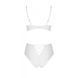 Эротический комплект с рисунком Passion LOVELIA BIKINI L/XL, white