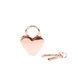 Замочек Liebe Seele Heart Shape Padlock Rose Gold (2 шт) SX1678 фото 2