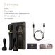 Вибромассажер с насадками Zalo Kyro Wand Obsidian Black SO6651 фото 7