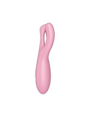 Клиторальный смарт вибратор Satisfyer Threesome 4 Pink SO6082 фото