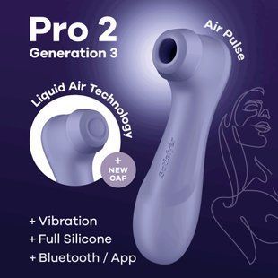 Стимулятор Satisfyer Pro 2 Generation 3 with Liquid Air Connect App Lilac SO8405 фото