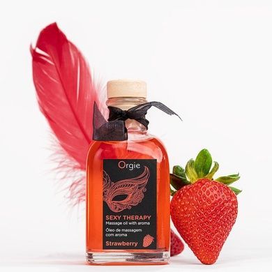 Набір для масажу Orgie Sexy Therapy Strawberry 100 мл SX1507 фото