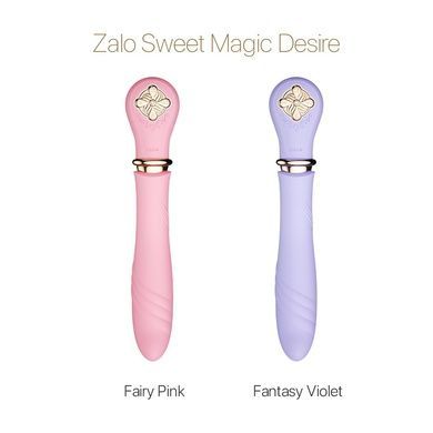 Пульсатор с подогревом Zalo Sweet Magic Desire Fairy Pink SO6678 фото