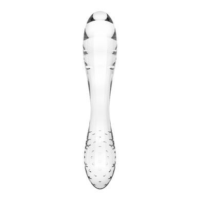 Двухсторонний стеклянный дилдо Satisfyer Dazzling Crystal 1 Transparent SO8785 фото