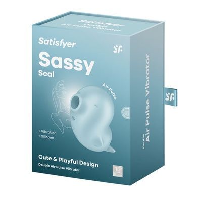 Вакуумний кліторальний стимулятор Satisfyer Sassy Seal SX1210 фото